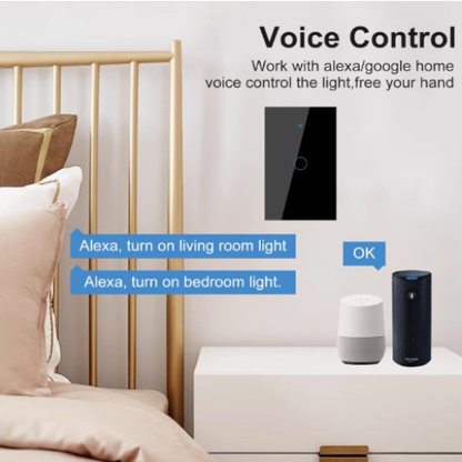 Smart Voice Control Tact Switch safe home