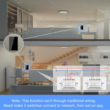 Smart Voice Control Tact Switch safe home